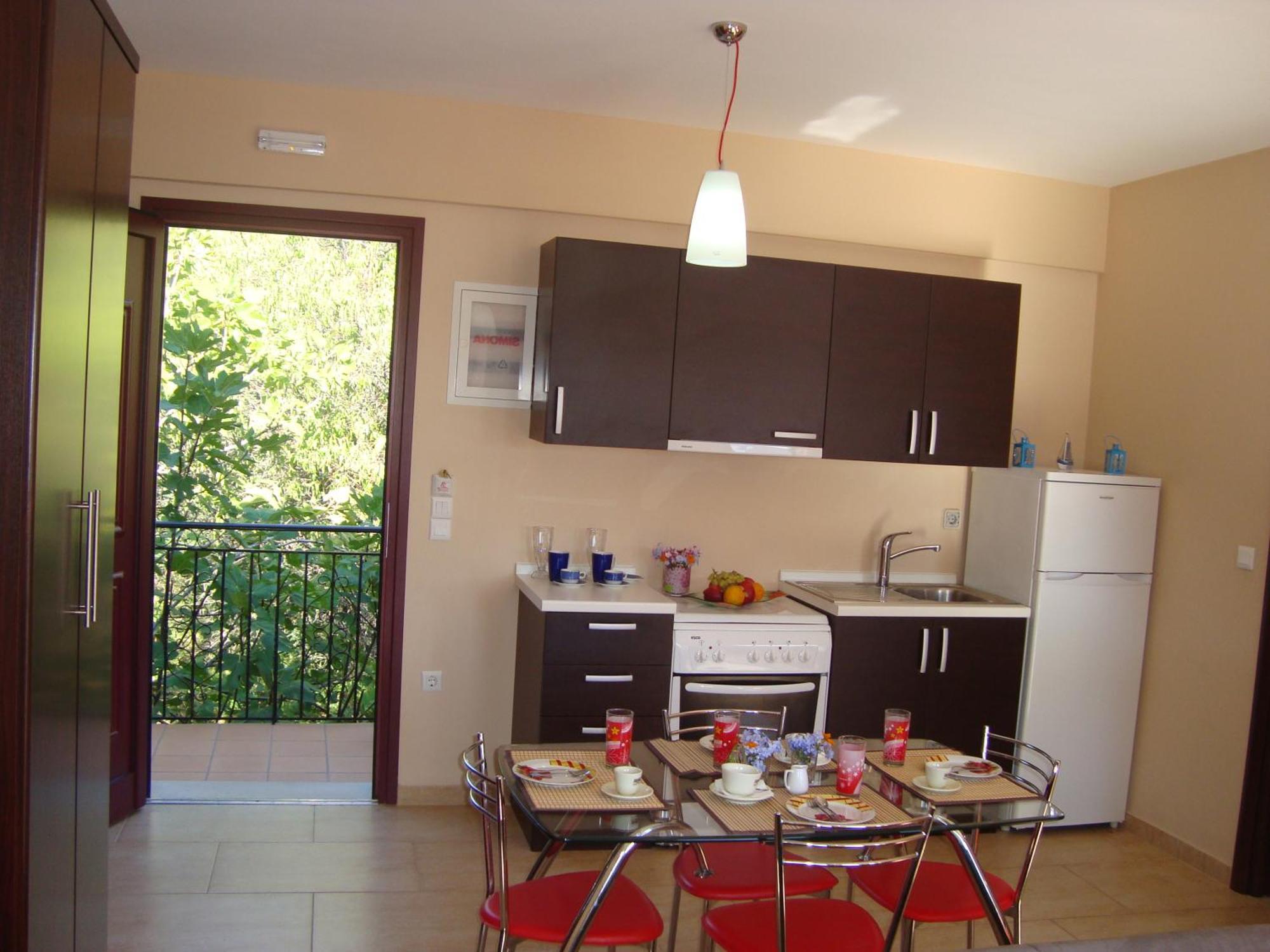 Mikros Gialos Apartments الغرفة الصورة